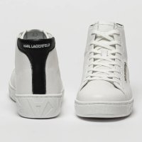 Продавам кожени спортни обувки Karl Lagerfeld, снимка 4 - Кецове - 41472226