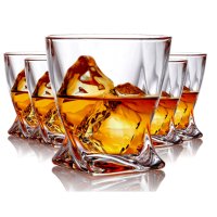 Чаши за уиски Brio Spirit Alaska - 300 мл, кристални, снимка 1 - Чаши - 44231982