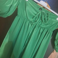 Нова зелена рокля, снимка 3 - Рокли - 42404839