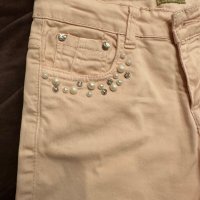 Страхотни дънкови панталонки за госпожица, снимка 6 - Детски къси панталони - 41536167