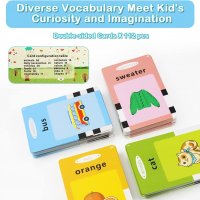 Детски карти за учене на английски думи със звукови ефекти, снимка 8 - Образователни игри - 40159173