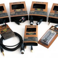 Професионален аудио кабел Procab Белгия - RCA/XLR/6.3мм/3.5мм/USB, снимка 1 - Други - 36023253