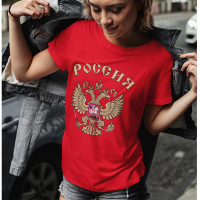  Дамски тениски Русия Россия Путин 4 модела, снимка 2 - Тениски - 36369930