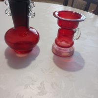 Комплект ваза и свещник , снимка 1 - Вази - 42483231