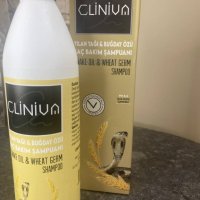 Cliniva Snake Oil And Wheat Shampoo. Змийски шампоан против косопад., снимка 1 - Продукти за коса - 41552123