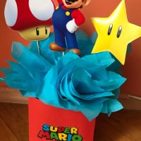 Украса за рожден ден Супер Марио, снимка 5 - Декорация за дома - 41721713