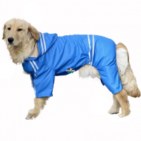 Кучешки гащеризон дъждобран за едри породи Кучешки дрехи за дъжд Кучешка дреха Дреха за куче, снимка 3 - За кучета - 26957538
