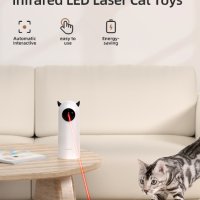 ROJECO LITTLE DEVIL -автоматичен лазер робот за котка/куче,USB+батерии, снимка 11 - За котки - 40916011