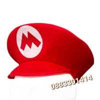 Плюшена шапка Супер Марио , снимка 2 - Шапки, шалове и ръкавици - 41856244