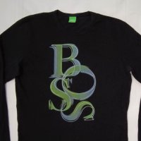 Hugo Boss Green Label оригинална блуза M Бос памучна фланелка, снимка 2 - Блузи - 40410843