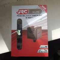 Комплек 3 броя държачи за въдица JRC X-Lite Rod Bloxx 3 Set, размер: Large, снимка 8 - Такъми - 39723111