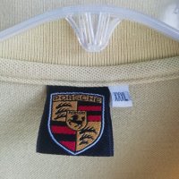 Оригинална жълта тениска Порше Porsche Polo Vintage 3XL, снимка 4 - Тениски - 33970681