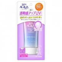 Японска слънцезащита Rohto Mentholatum - Skin Aqua Tone Up UV Essence - 80g, снимка 2 - Козметика за лице - 38642286