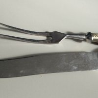 Комплект нож и вилица Hubertus Solingen, снимка 4 - Антикварни и старинни предмети - 39527611