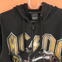 AC/DC BIG GUN дамски суичър с качулка L/XL, снимка 6 - Суичъри - 34179838