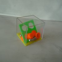 Логически пузел куб играчка топчета игра на нерви , снимка 1 - Игри и пъзели - 41449998
