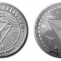 Трон Монета / Tron Coin ( TRX ) - Silver, снимка 1 - Нумизматика и бонистика - 32414825