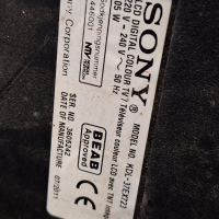 оригинална стойка за телевизор Sony модел KDL-37EX723, снимка 5 - Стойки, 3D очила, аксесоари - 44641068