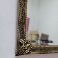Огледало с месингова рамка , снимка 8 - Други ценни предмети - 39896303