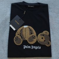 Palm Angels Bear мъжка фланелка мече мечка , снимка 2 - Тениски - 40353155