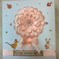 Луксозна картичка/плик за новородено бебе, рожден ден, кръщене, снимка 18 - Други - 40753744