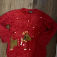 Коледен пуловер lc waikiki, снимка 1 - Детски пуловери и жилетки - 35756357