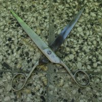 Корейска шивашка ножица, снимка 3 - Антикварни и старинни предмети - 34792252