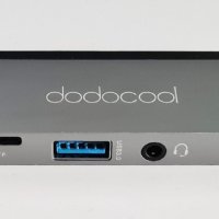 Dodocool 6-в-1 USB-C хъб, алуминиев, 4K HDMI, Audio, USB 3.0,  PD 87W, TF/SD четец, снимка 1 - Лаптоп аксесоари - 41616866