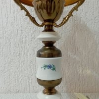 Красива старинна лампа, снимка 3 - Антикварни и старинни предмети - 40895349