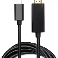 HDMI/type C кабел от телефон към ТВ, снимка 2 - Друга електроника - 41182245