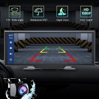 Нова Безжична автомобилна стерео уредба за Apple CarPlay Android Auto с резервна камера, снимка 6 - Аксесоари и консумативи - 42427579