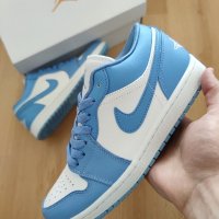 Размер 40 Сини Обувки Nike Air Jordan 1 Low унисекс , снимка 1 - Маратонки - 44236411