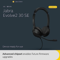 Нови Jabra Evolve2 30 SE Стерео Слушалки С Шумопотискане - USB-C, снимка 10 - Слушалки и портативни колонки - 44681478