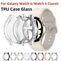 Samsung Galaxy Watch 6 / TPU силиконов кейс с протектор, снимка 1 - Смарт гривни - 41759371