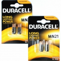 2 x Duracell MN21 специална алкална батерия 12 V дълготрайни батерии, снимка 3 - Батерии, зарядни - 36076514