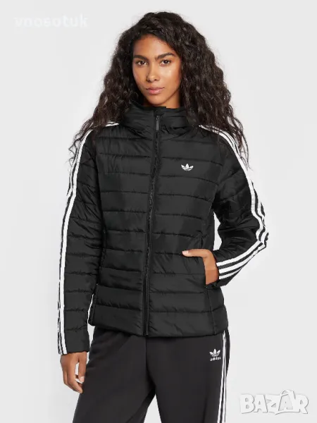  Дамскоо Яке с качулка adidas Originals Hooded Premium Slim-номер S, снимка 1