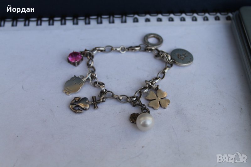 Стара сребърна дамска гривна''Tomas Sabo'', снимка 1