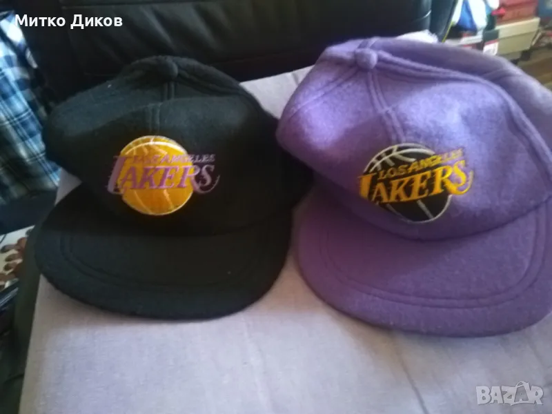 Los Angeles LAKERS nba ШАПКА регулируема нова-2 броя, снимка 1