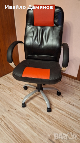 Директорски стол / мениджърски стол / президентски стол /кожен стол / офис стол., снимка 1