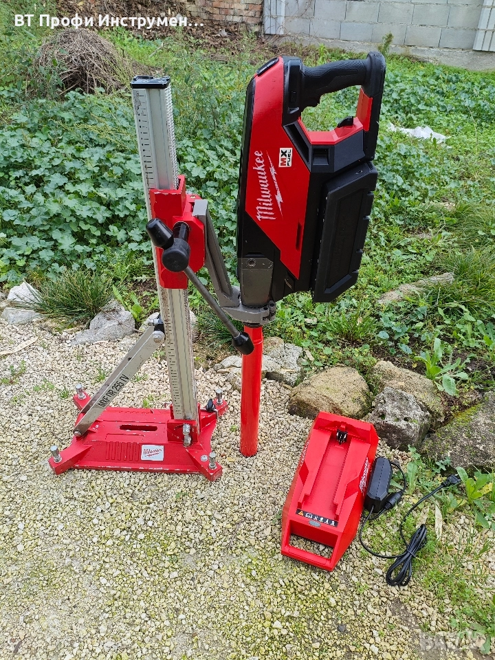 Коледна цена Milwaukee MXF - Диамантено пробивна машина / статив, снимка 1
