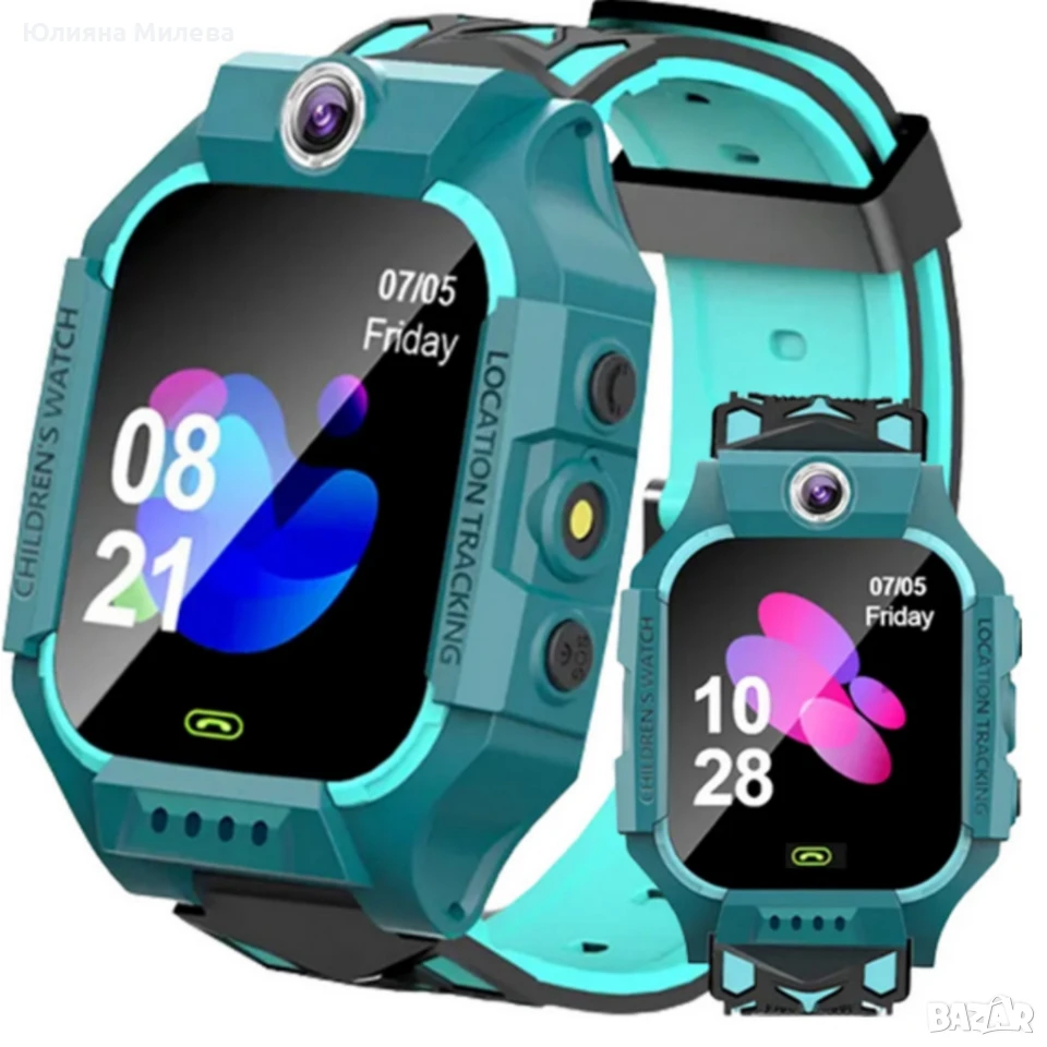 Детски смарт часовник с GPS и SOS бутон , снимка 1
