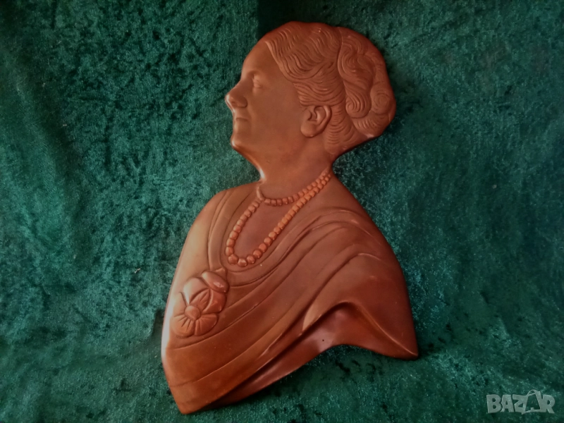 Медна плака Вилхелмина, снимка 1