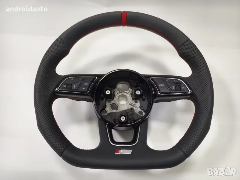 Кожен/Карбонов Спортен Волан Audi A3/A4/A5/A6/A7/Q3/Q5/Q7, снимка 1