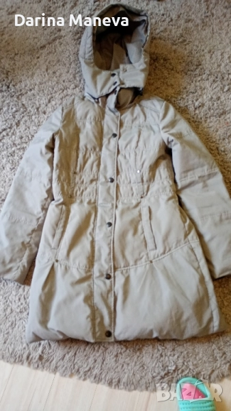 Дамско ватирано манто, снимка 1