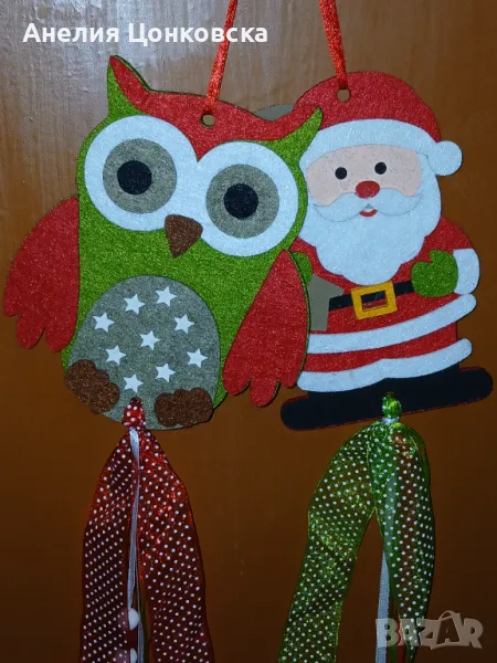 Коледна украса филц, снимка 1