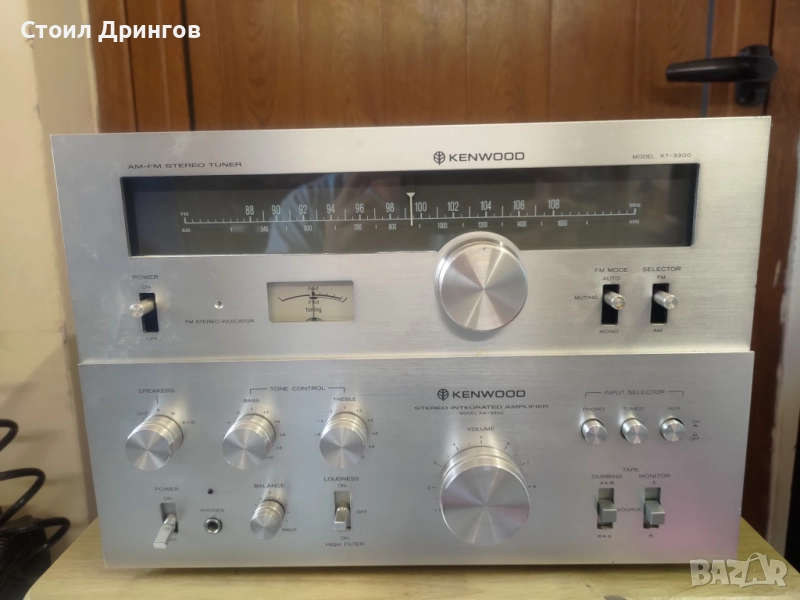 Kenwood KA-3500&Tuner KT-3300, снимка 1