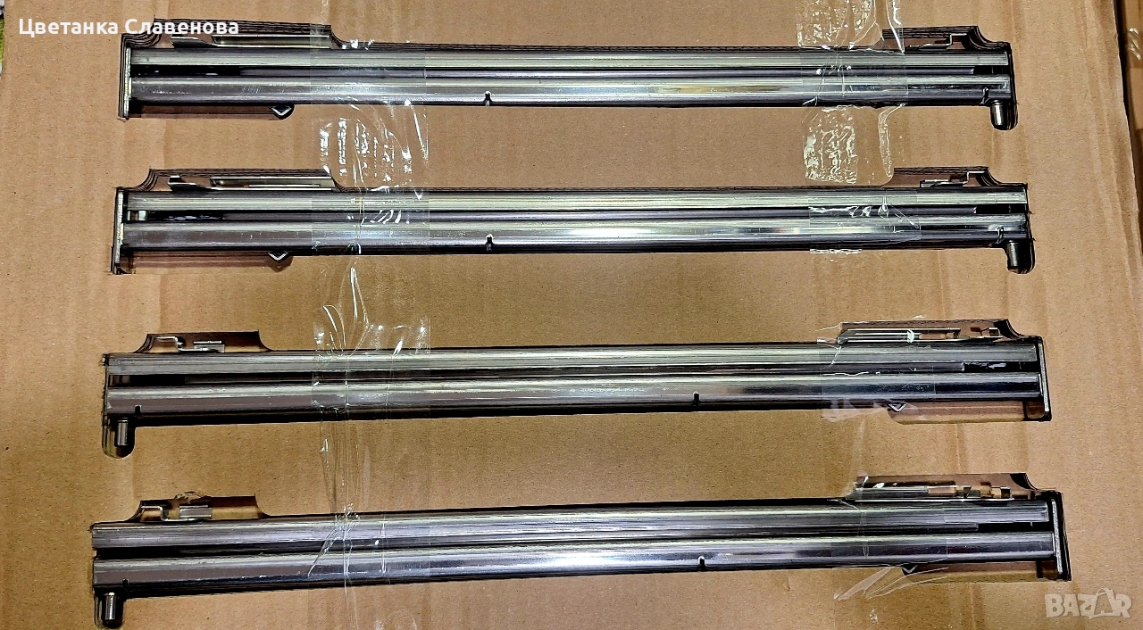 Телескопични удължители за фурна 60 см./чекмедже 4 PCS ,926559002 xz00057, снимка 1