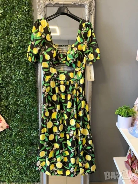 рокля с лимони и цепка , снимка 1