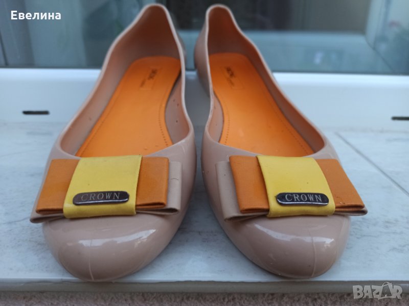 Дамски гумени балеринки, номер 40, снимка 1