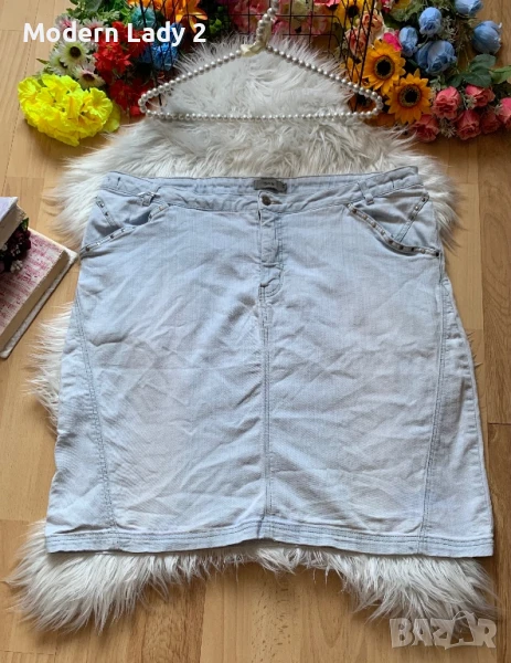 Дънкова пола, снимка 1